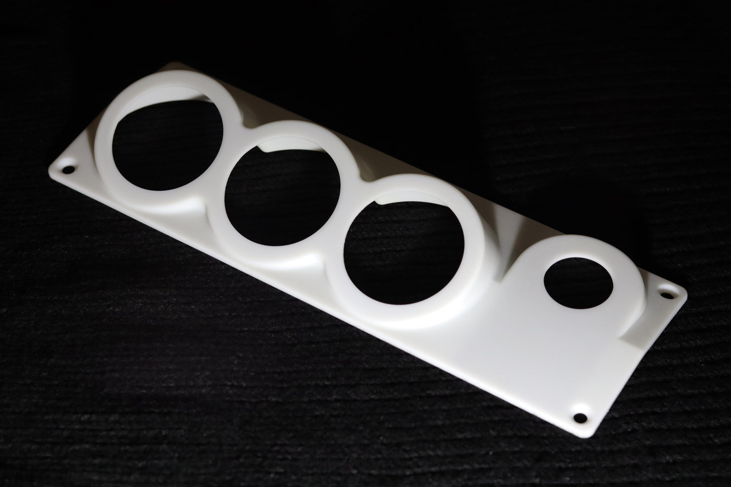 Ford Fiesta Mk1 Center Console Switch Panel - Blank, Unpainted, SLA Printed