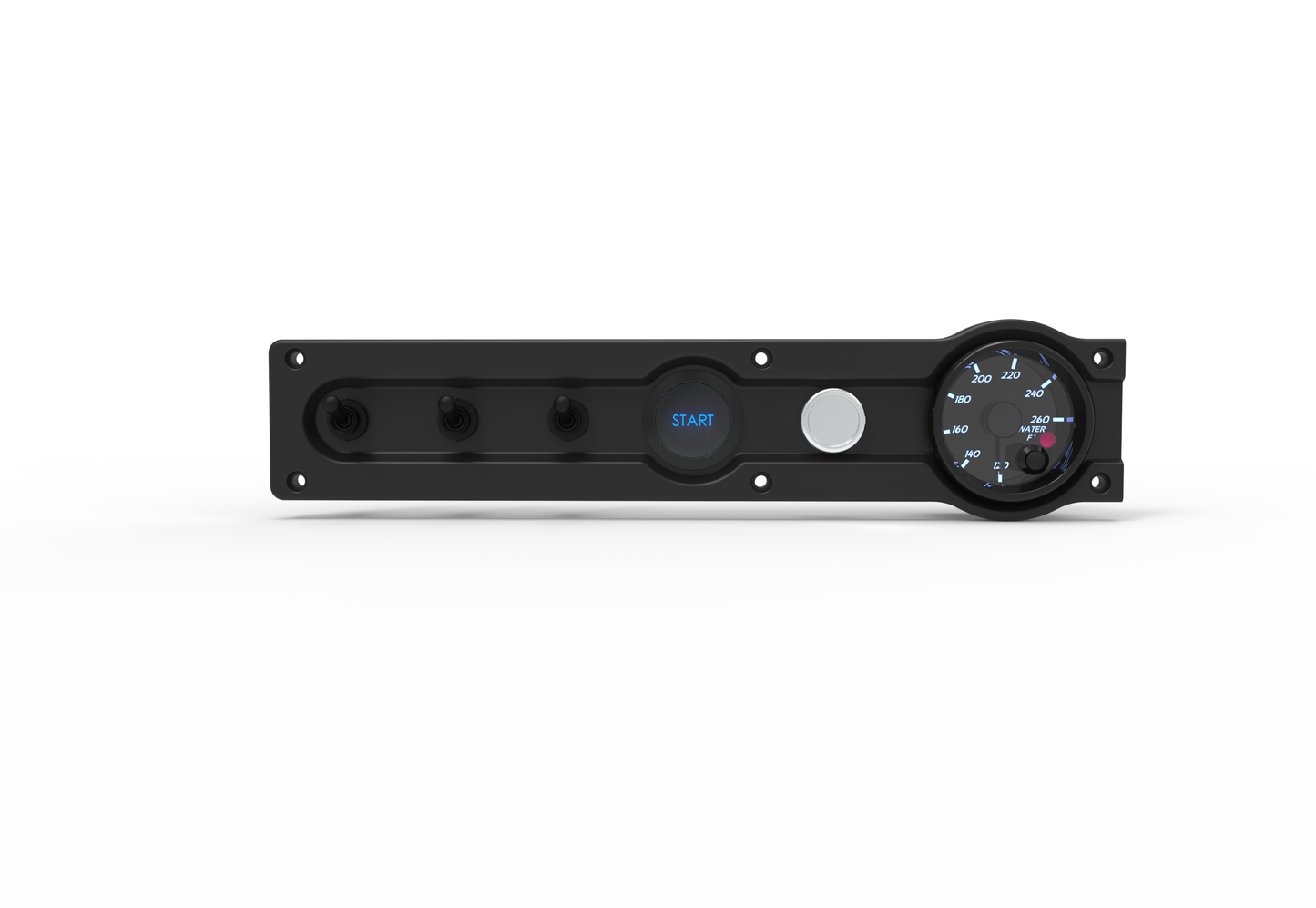 Ford Escort Mk1-Mk2 Center Console Switch Panel - Custom Fit, SLA Printed