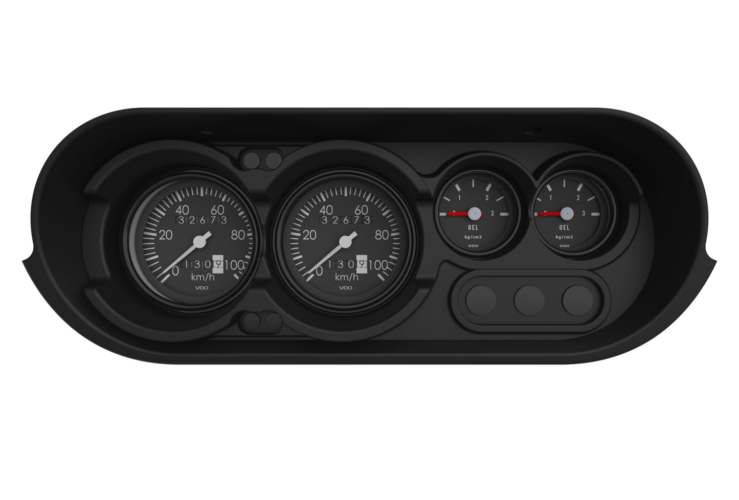 Ford Escort MK1 Instrument Cluster - Binnacle - Custom Fit, Precision SLA Printed