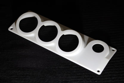 Ford Fiesta Mk1 Center Console Switch Panel - Blank, Unpainted, SLA Printed