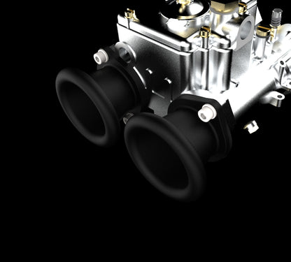DCOE Carburetor Velocity Stack set - ram pipe design