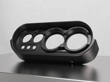 Ford Escort MK1 Instrument Cluster - Binnacle - Custom Fit, Precision SLA Printed, LHD