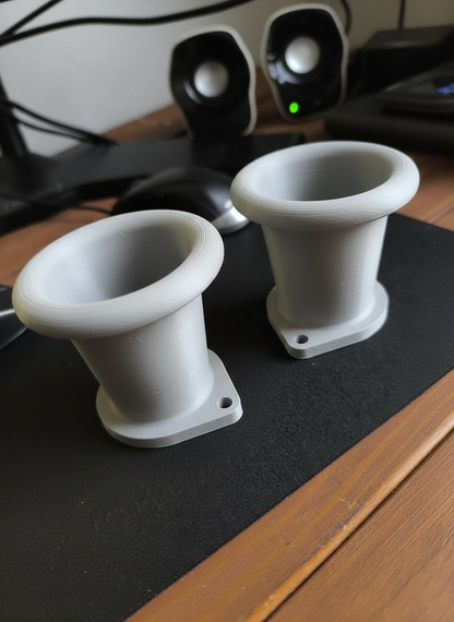 DCOE Carburetor Velocity Stack set - ram pipe design