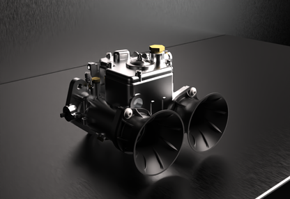 DCOE Carburetor Velocity Stacks - ABS Printed, 50mm Length, Set of 4