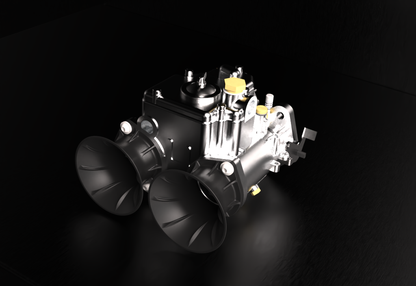 DCOE Carburetor Velocity Stacks - ABS Printed, 50mm Length, Set of 4