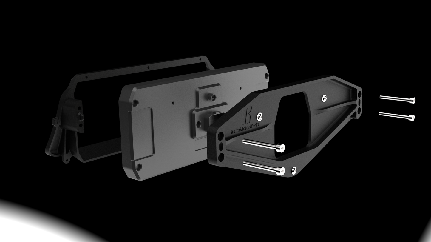 Ford Escort Mk2 Binnacle – Haltech UC10 Display Bracket