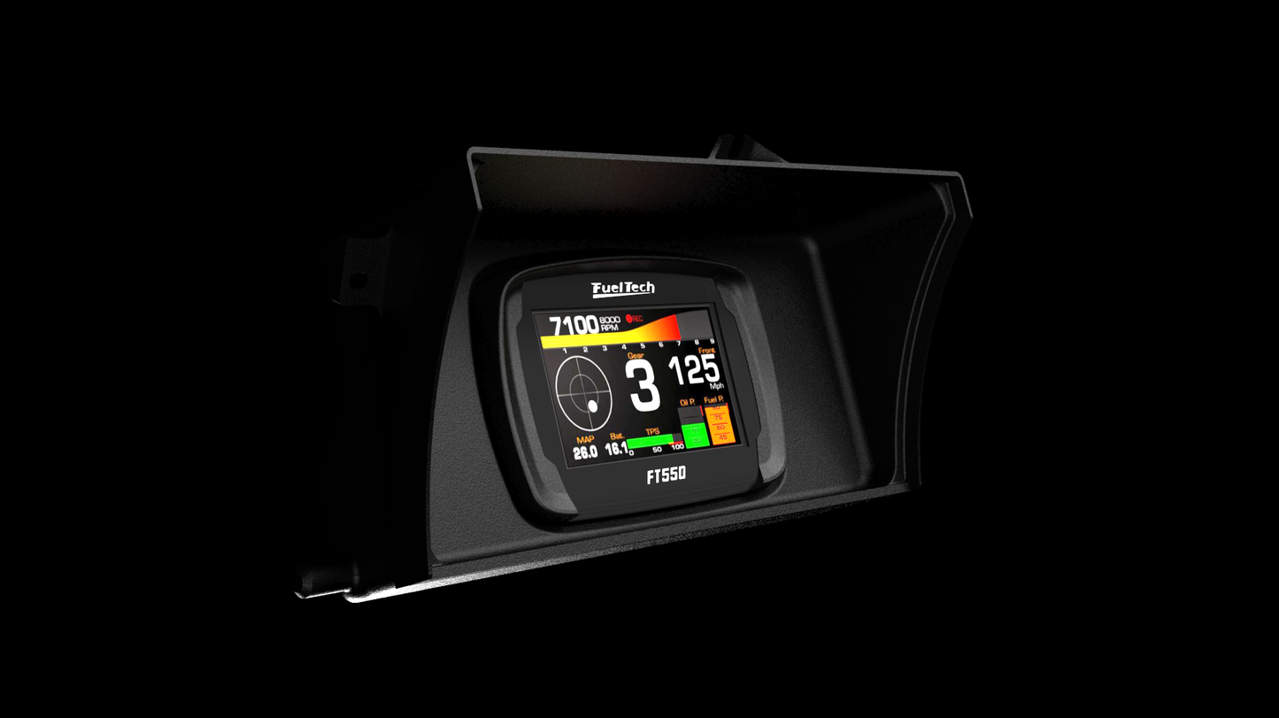 VW Golf Mk2 Binnacle Panel – Custom Fit for Fueltech FT550, SLA Printed