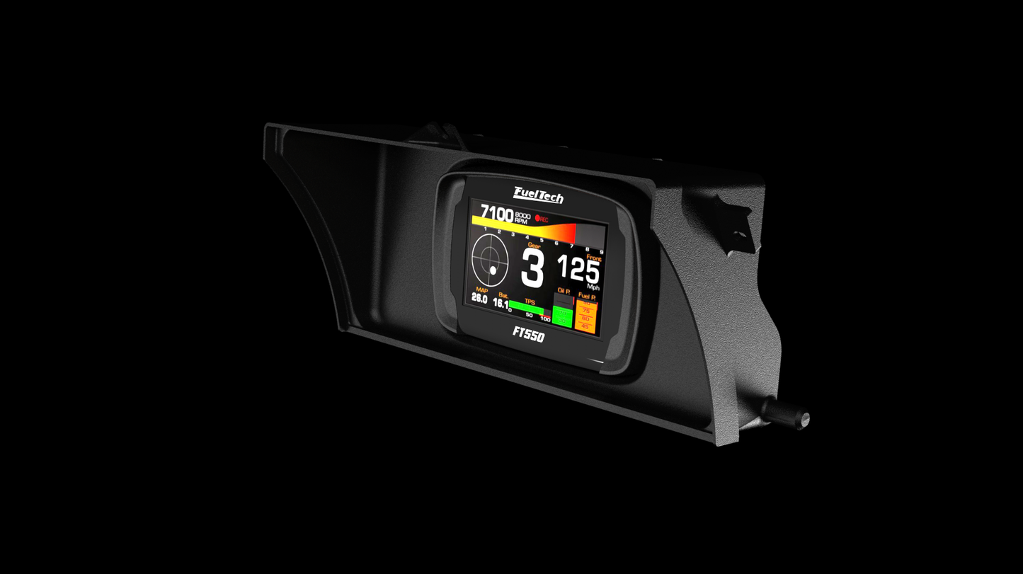 VW Golf Mk2 Binnacle Panel – Custom Fit for Fueltech FT550, SLA Printed