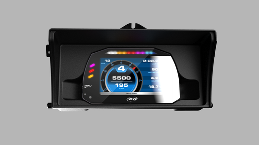 VW Golf Mk2 Binnacle Panel – Custom Fit for AIM MXS Display, SLA Printed