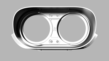 Ford Escort Mk1 Standard Small Binnacle Panel – Custom Fit for 80mm Gauges, SLA Printed